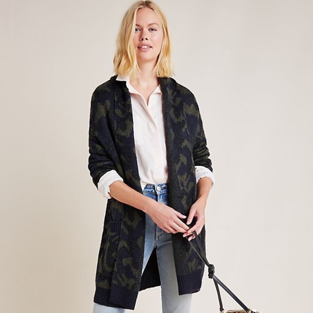 ANTHROPOLOGIE JENSEN CARDIGAN XL